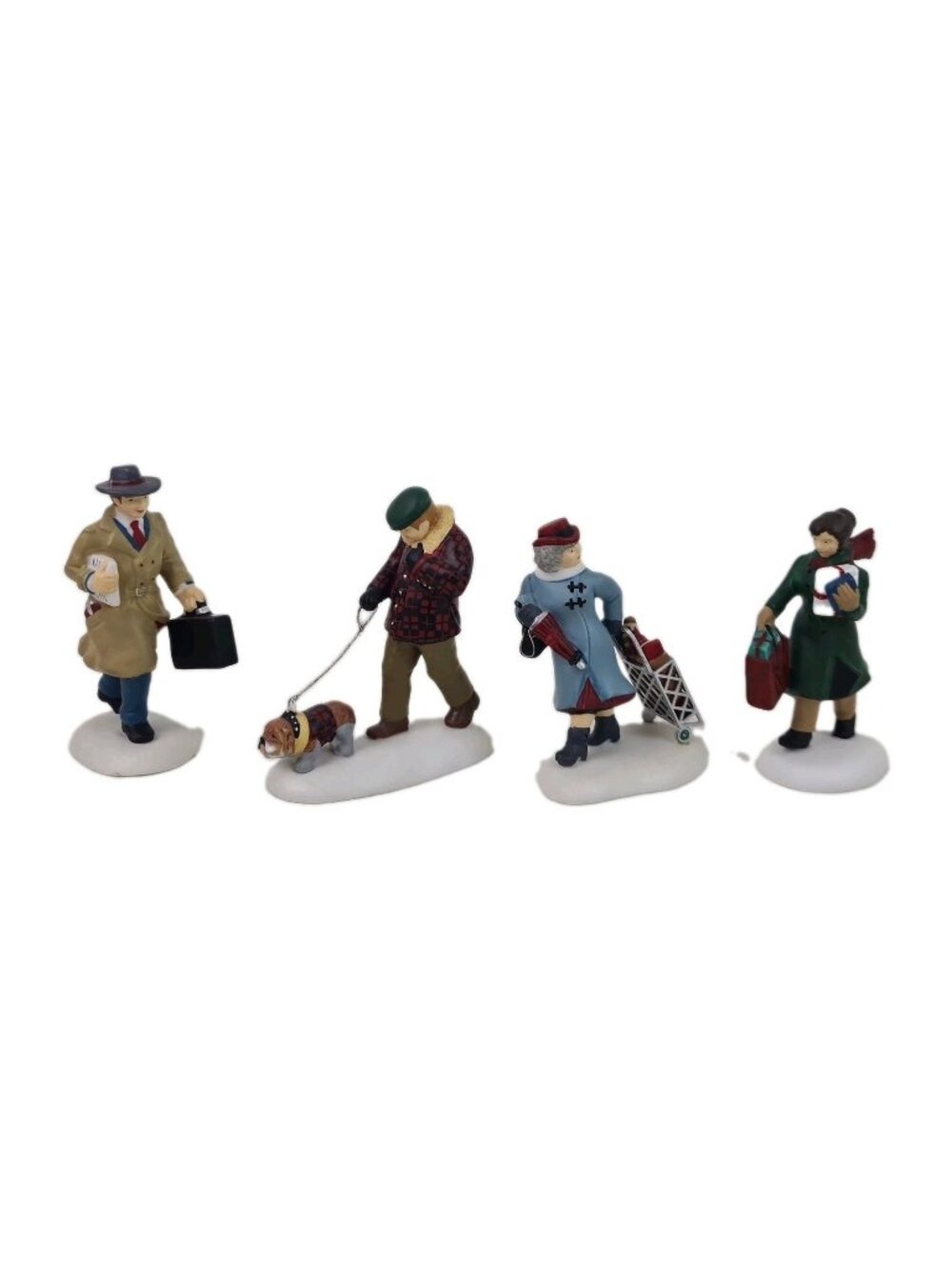Department 56 Busy City Sidewalks 58955 Christmas In The City Accessory Vntg